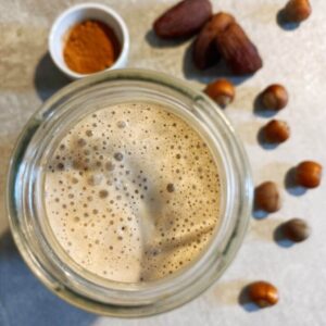 Ricetta milkshake alla nocciola Il Punto Bio