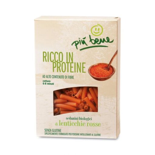 8019010293106-SEDANINI LENTICCHIE ROSSE 250gr piU bene