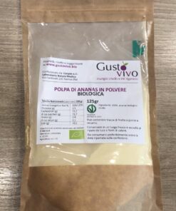 8054953661759-POLPA ANANAS POLVERE 125G GUSTO VIVO