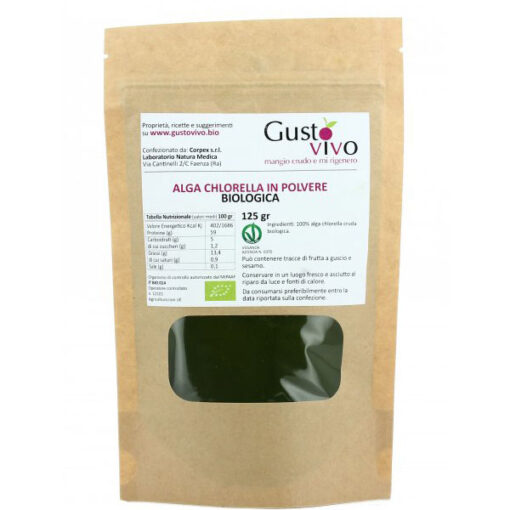 8054953661643-CLORELLA POLVERE 125 GR GUSTO VIVO