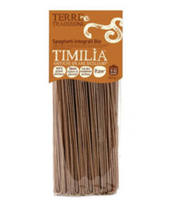 8056734462326-SPAGHETTI INTEGRALI TIMILIA 400gr TERRE E TRADIZIONI