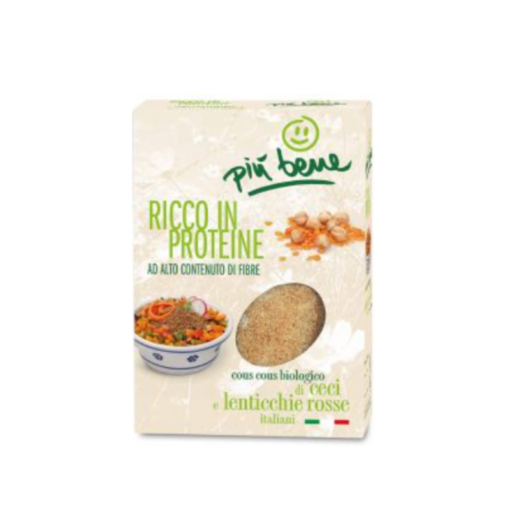 8019010326729-COUS COUS CECI E LENTICCHIE ROSSE 375gr piu bene