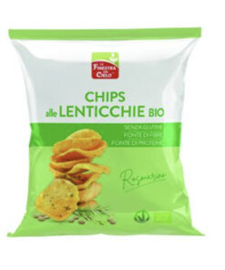 8017977043222-CHIPS alle lenticchie e ROSMARINO 40gr FSC