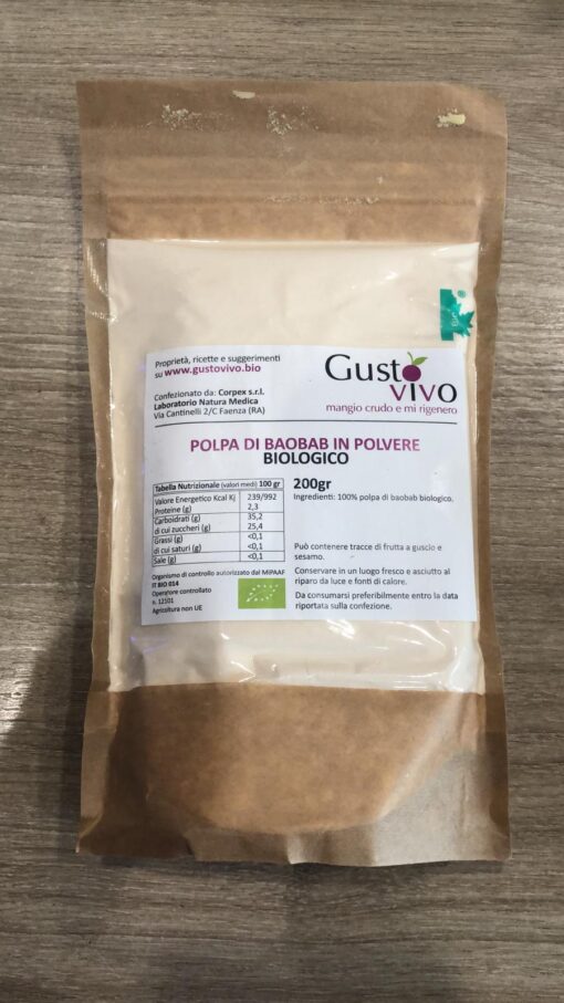 8054953660233-POLPA BAOBAB BIO 200GR GUSTO VIVO