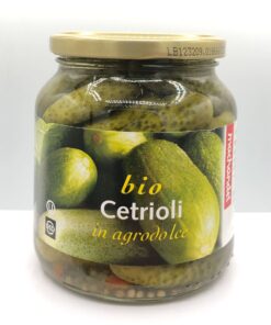 8713938001644-CETRIOLI IN AGRODOLCE 350gr MACHANDEL