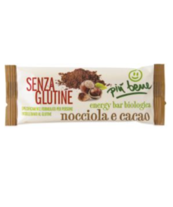 8019010337374-BARRETTA NOCCIOLA E CACAO 35 gr Piu Bene