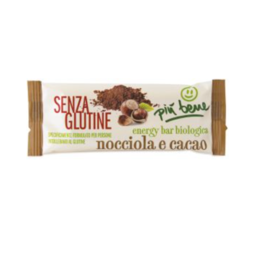 8019010337374-BARRETTA NOCCIOLA E CACAO 35 gr Piu Bene