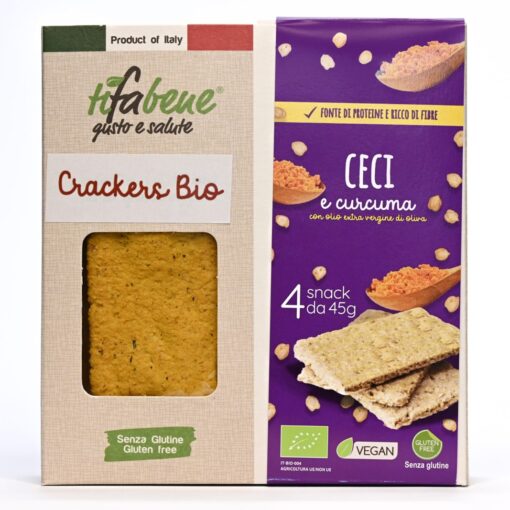 8018072004750-CRACKERS BIO - ceci e curcuma -4X45gr ti fa bene bio
