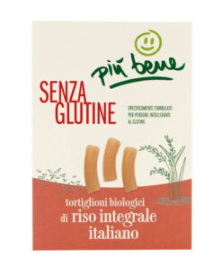 8019010288027-TORTIGLIONI DI RISO INTEGRALE 340GR PIù BENE
