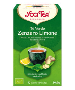 4012824402041-TE VERDE LIMONE E ZENZERO 17 FILTRI YOGI