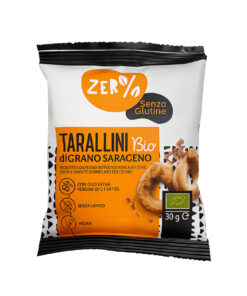 8016323045767-TARALLINI DI GRANO SARACENO -senza glutine- 30 gr