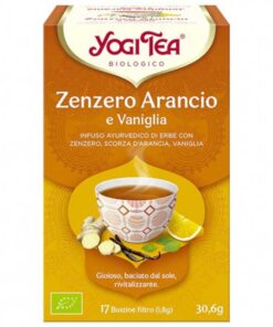 4012824401761-TISANA ZENZERO, ARANCIA E VANIGLIA 17 FILTRI YOGI